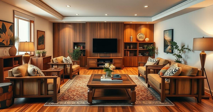 Como Escolher Móveis de Madeira para Sala com Estilo e Conforto Como Escolher Móveis de Madeira para Sala com Estilo e Conforto