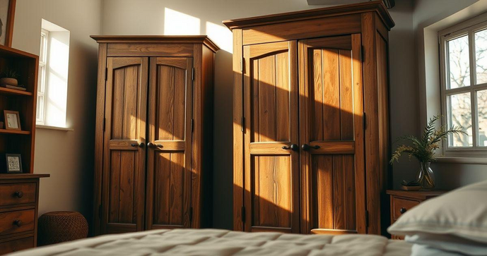 Guarda Roupa em Madeira Rústica: O Toque Natural que Seu Quarto Precisa Guarda Roupa em Madeira Rústica: O Toque Natural que Seu Quarto Precisa