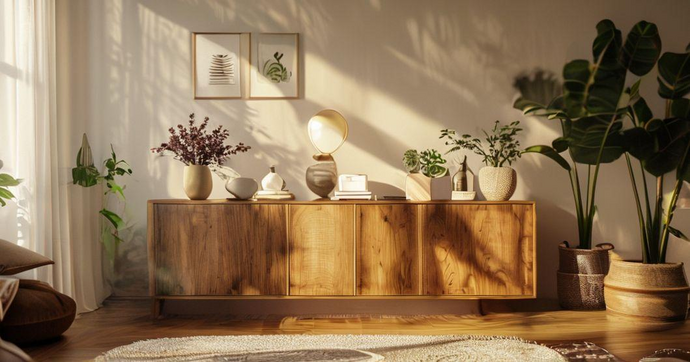 Inspire sua Decoração com Aparadores de Madeira Elegantes