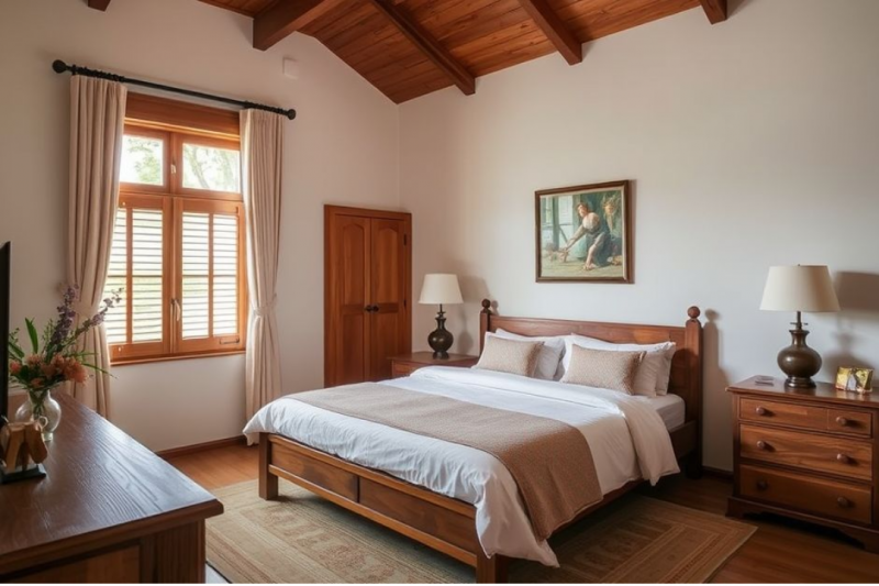 Descubra Como Móveis de Madeira Transformam Seu Quarto em um Refúgio de Conforto e Estilo