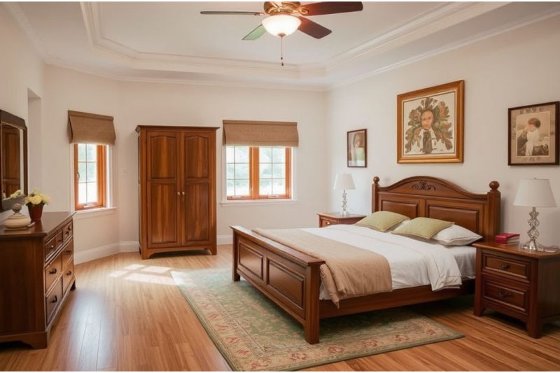 Transforme Seu Quarto com Móveis de Madeira: Estilo e Conforto para o Seu Refúgio Pessoal